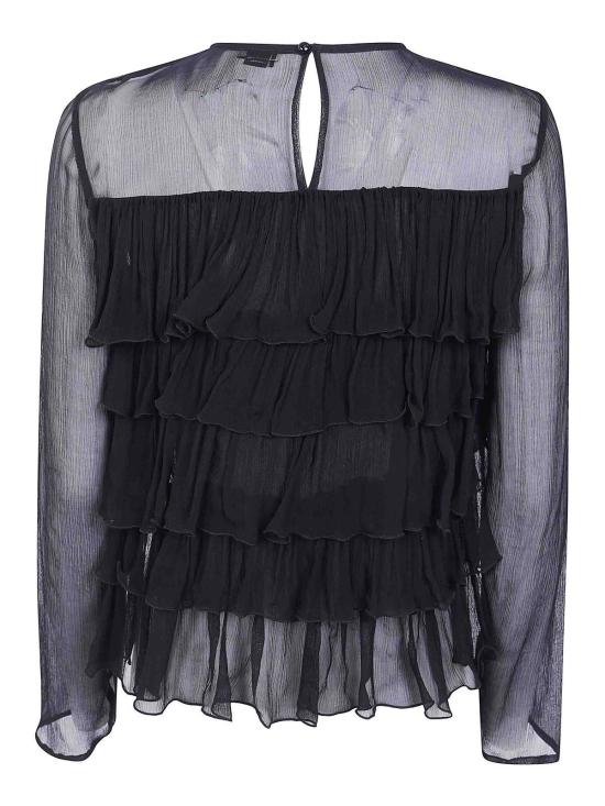 26FW 엘리자베타프랜치 블라우스 CA18766E2110 BLACK - ELISABETTA FRANCHI