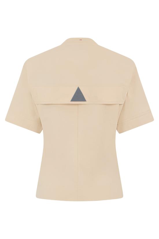 26SS 몽클레어 폴로 티셔츠 L10988C00009 BEIGE - MONCLER