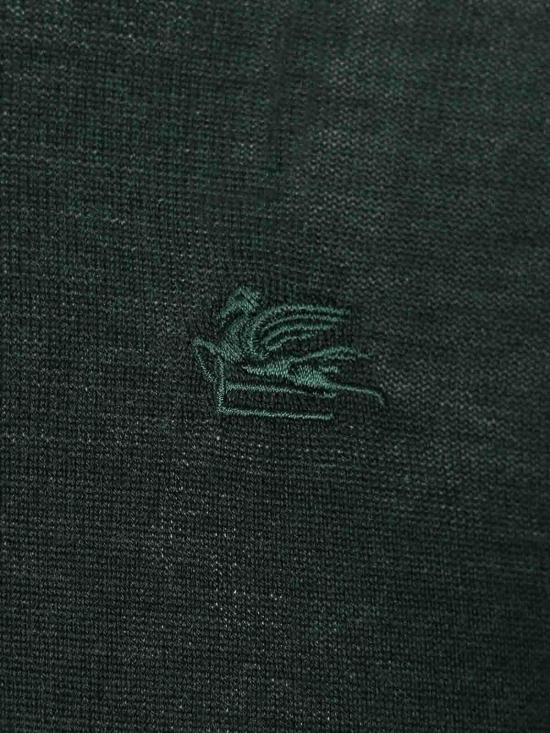 26FW 에트로 폴로 티셔츠 MRKN0014AU12QV0707 Green - ETRO