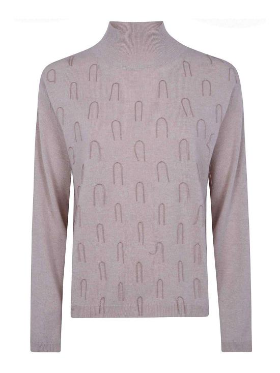 26FW 파비아나 필리피 터틀넥 MAD216F372M2810167 Nude Neutrals