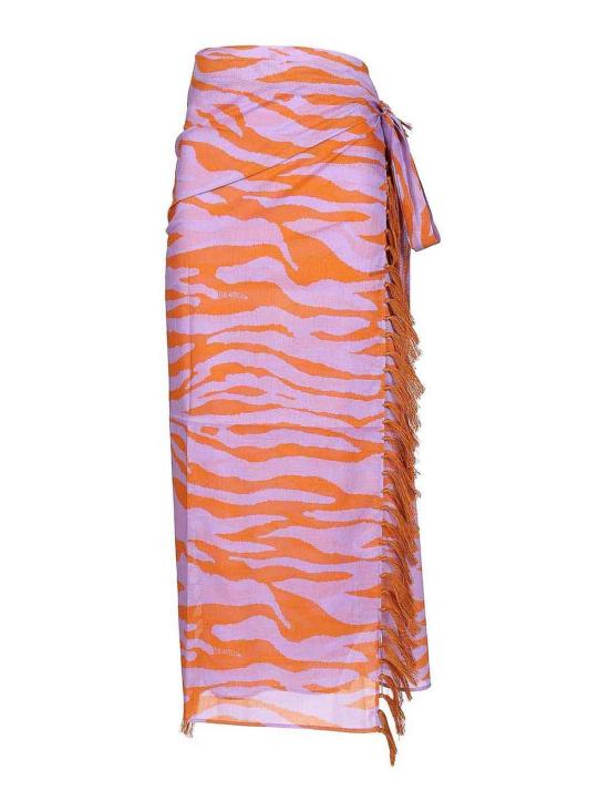 26FW 디 아티코 롱 스커트 260WCR00140CCC134PR247 MULTICOLOUR