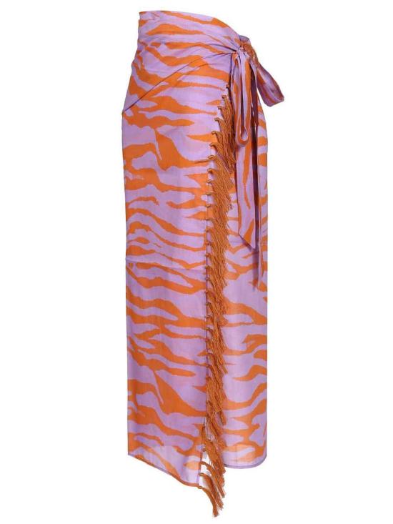 26FW 디 아티코 롱 스커트 260WCR00140CCC134PR247 MULTICOLOUR - THE ATTICO