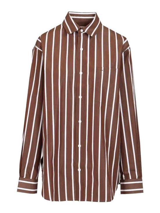 26FW 마토 셔츠 CLSSHCHCSTR BROWN
