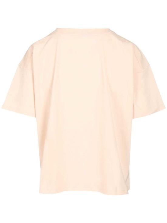 26SS 루루 스튜디오 반팔 티셔츠 FAAALDSCREAMROSE Pink - LOULOU STUDIO
