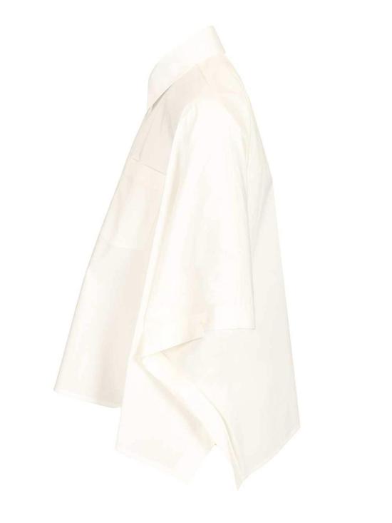  MM6 메종마르지엘라 크롭드 셔츠 S52DL0236M35256101 WHITE - MM6 MAISON MARGIELA