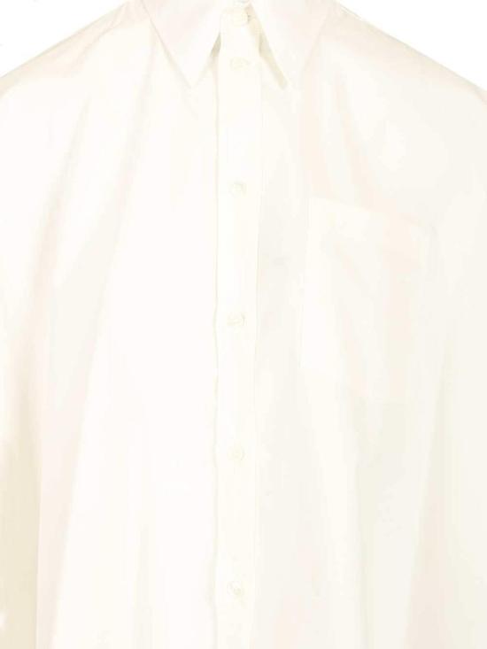  MM6 메종마르지엘라 크롭드 셔츠 S52DL0236M35256101 WHITE - MM6 MAISON MARGIELA