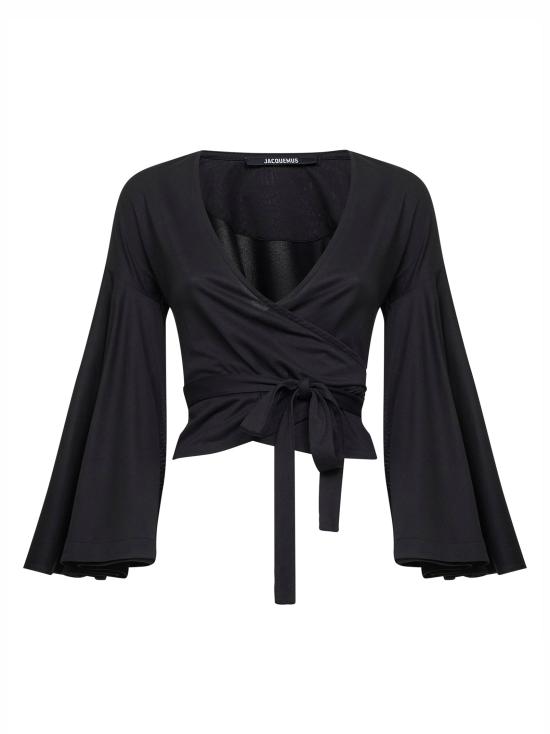 26SS 자크뮈스 블라우스 TOW00905AJ00254 990 BLACK