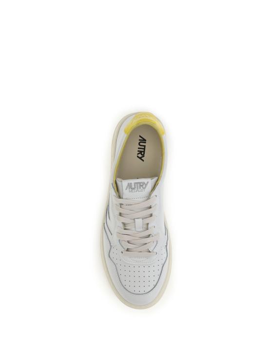 26FW 오트리 메달리스트 로우 스니커즈 AULMML07 WHITE