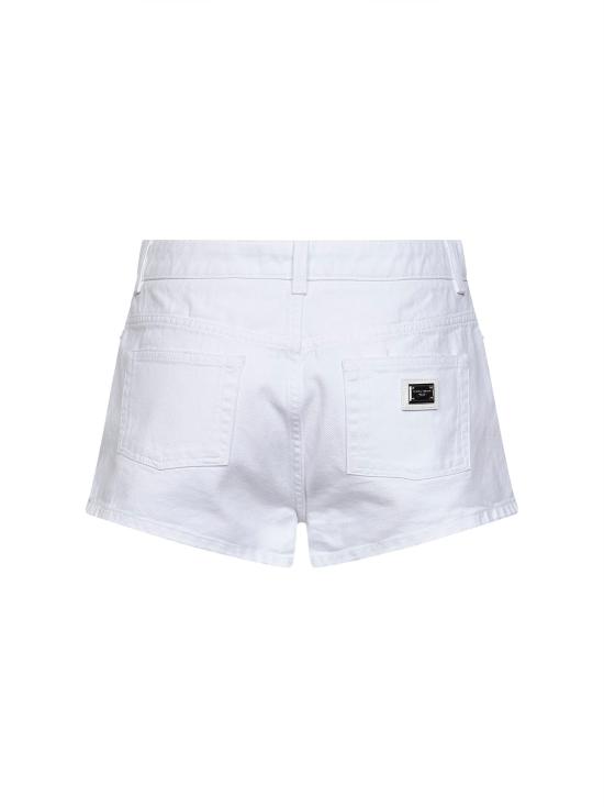 26SS 돌체앤가바나 데님 쇼츠 FTC7DDG8OT6S9001 WHITE - DOLCE & GABBANA