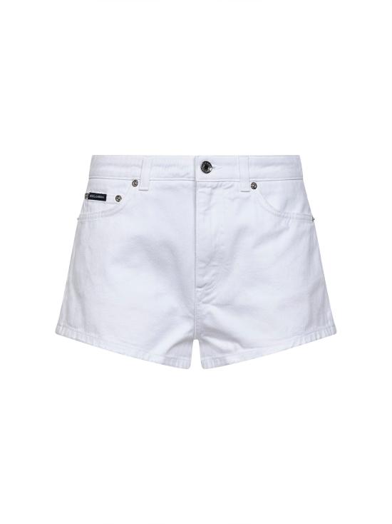 26SS 돌체앤가바나 데님 쇼츠 FTC7DDG8OT6S9001 WHITE