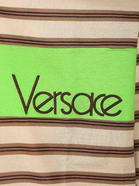 26FW 베르사체 폴로 티셔츠 10255121A184396K980 Multicolour - VERSACE