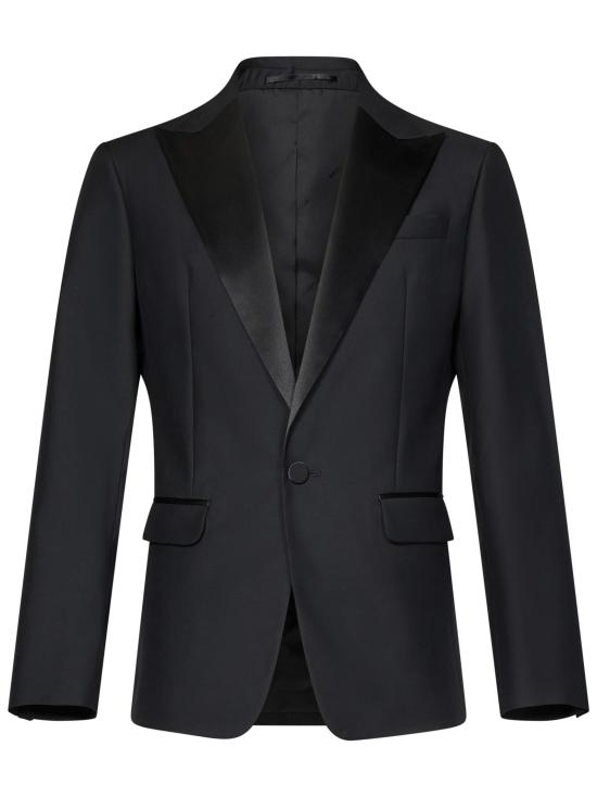  디스퀘어드2 수트 팬츠 S74FT0493S39408 BLACK - DSQUARED2