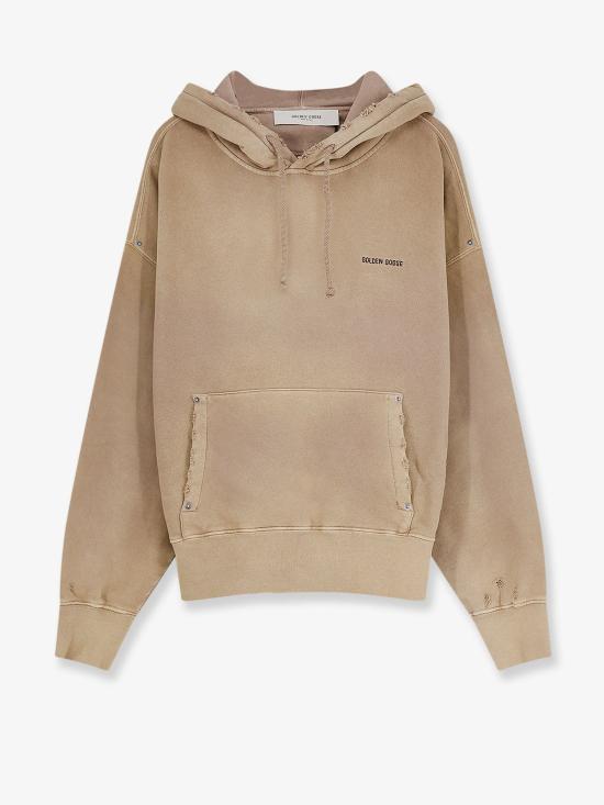  골든구스 긴팔 티셔츠 GUP02763 BEIGE