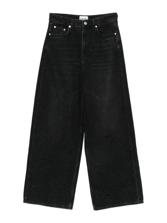 26FW 가니 데님 팬츠 A1190022055 BLACK