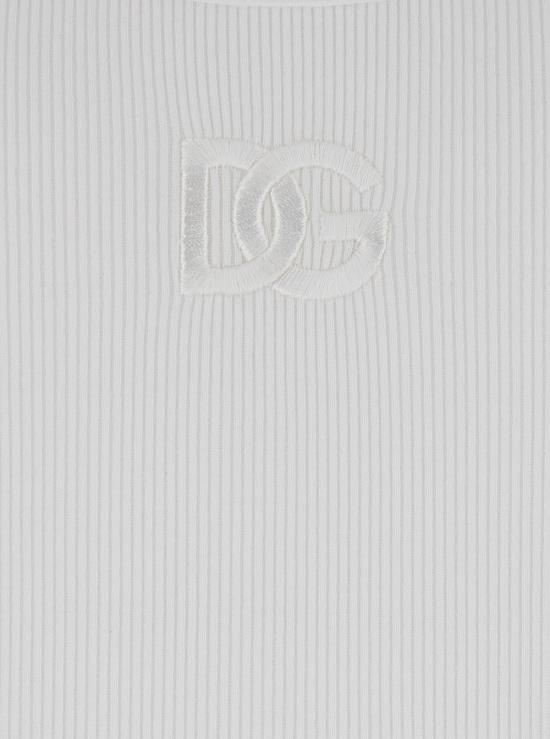 25FW 돌체앤가바나 민소매 티셔츠 G8PA8Z WHITE - DOLCE & GABBANA