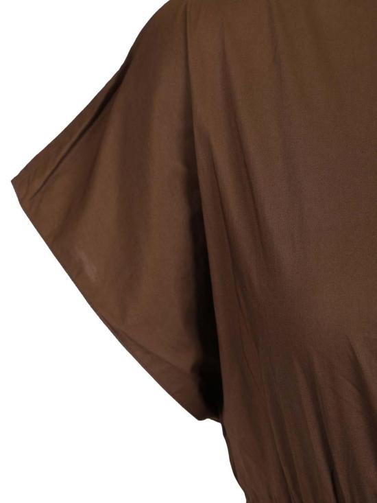26FW 마토 롱 원피스 SWMDRPLCHC Brown - MATTEAU