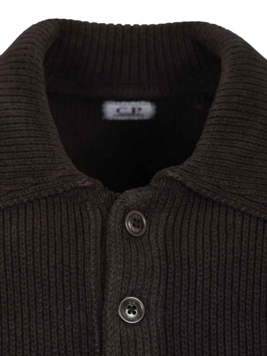 26FW 씨피 컴퍼니 폴로 티셔츠 21CMKN198A005558G999 Black - C.P. COMPANY