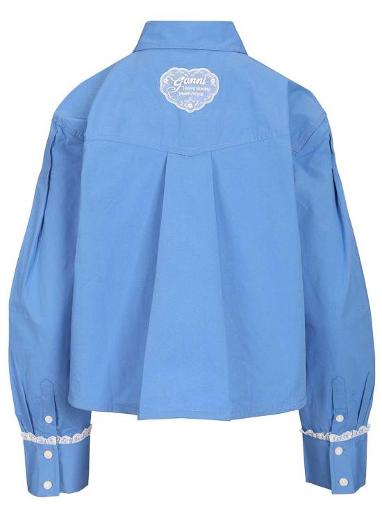 26FW 가니 셔츠 A1140008591 LIGHT BLUE - GANNI