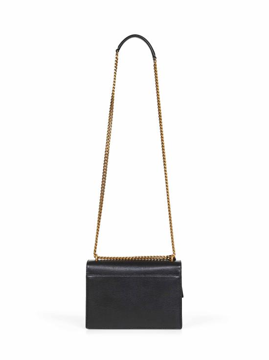 26FW 생로랑 스무스 레더 선셋 미디움 체인백 442906D420W1000 BLACK - SAINT LAURENT