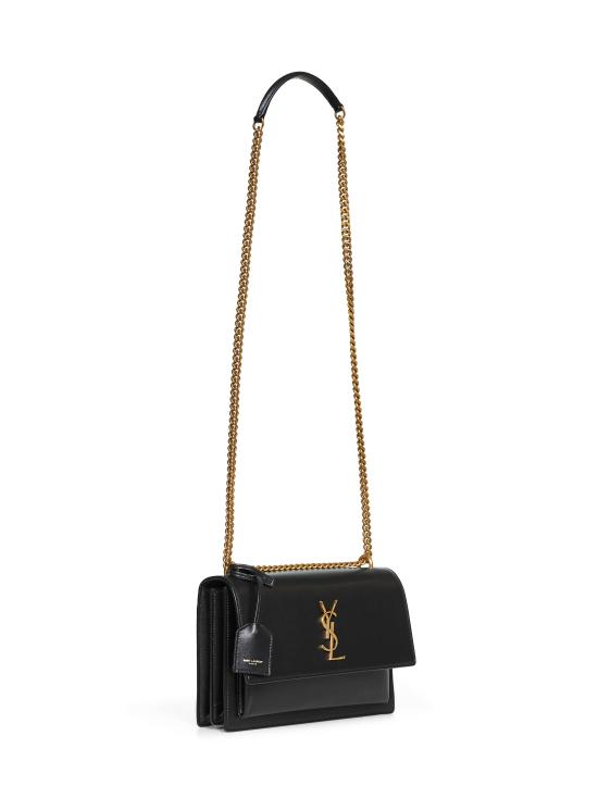 26FW 생로랑 스무스 레더 선셋 미디움 체인백 442906D420W1000 BLACK - SAINT LAURENT