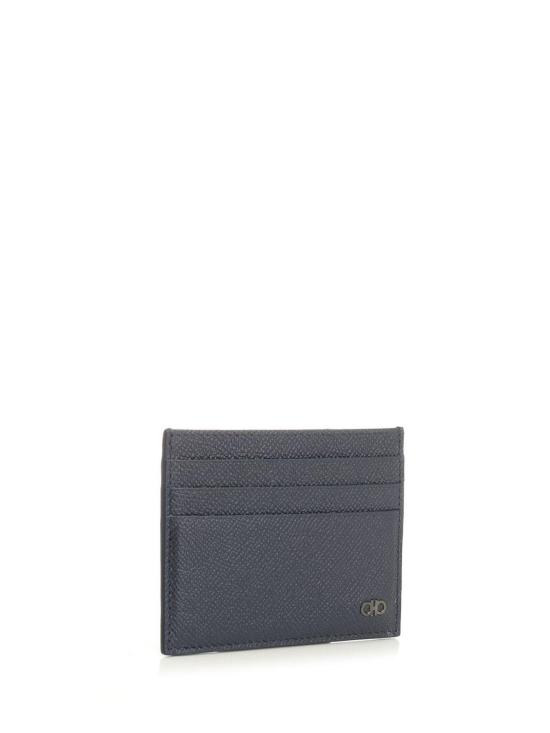 26FW 살바토레 페라가모 간치니 카드지갑 661478791945021 BLUE - SALVATORE FERRAGAMO