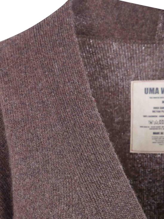 26FW 우마 왕 가디건 UK7156UW067 BROWN - UMA WANG