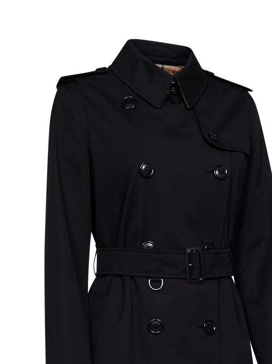 26FW 버버리 개버딘 트렌치코트 8117248 A1189 BLACK - BURBERRY