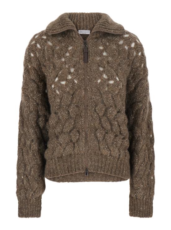 26FW 브루넬로 쿠치넬리 가디건 MNT347516 BEIGE