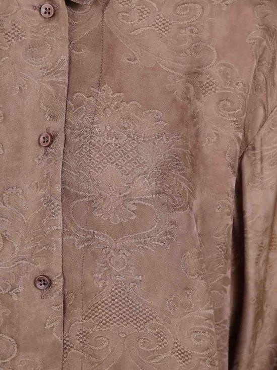 26FW 우마 왕 블라우스 UP1002UW240 Brown - UMA WANG