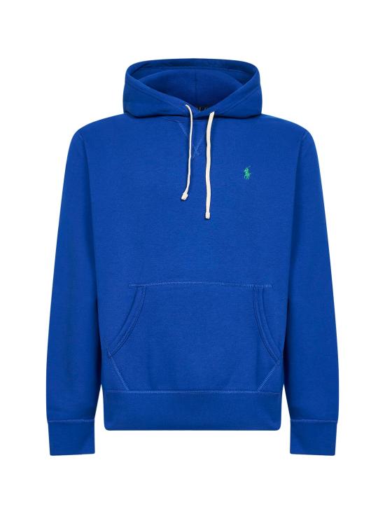 26SS 폴로 랄프로렌 포니로고 자수 후드 티셔츠 710766778 501 BLUE