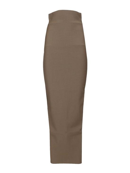 26FW 릭 오웬스 롱 스커트 RP02F5364WST34 BROWN