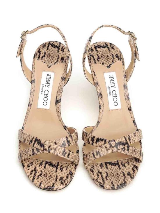 26FW 지미추 힐/펌프스 ELSY70CHAI Animal Print - JIMMY CHOO