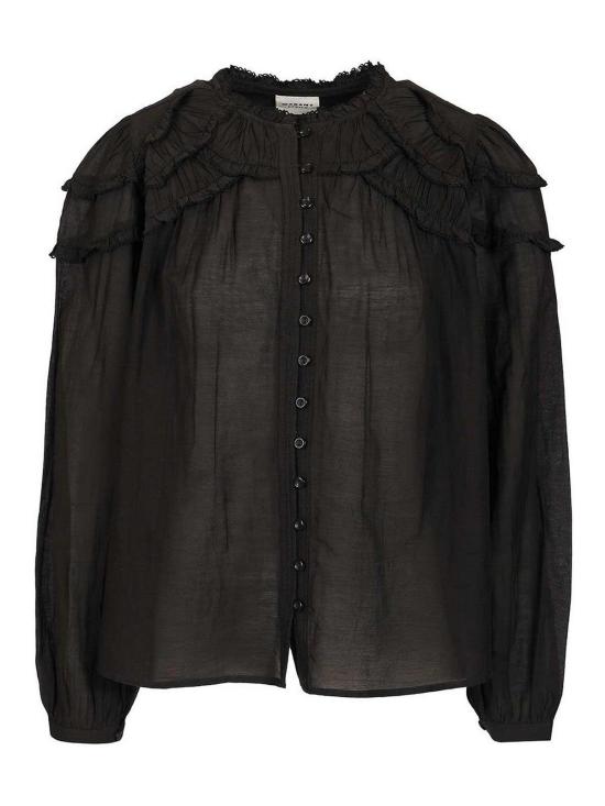 26FW 이자벨마랑에뚜왈 블라우스 25AHT0681FBB3J04E01BK BLACK