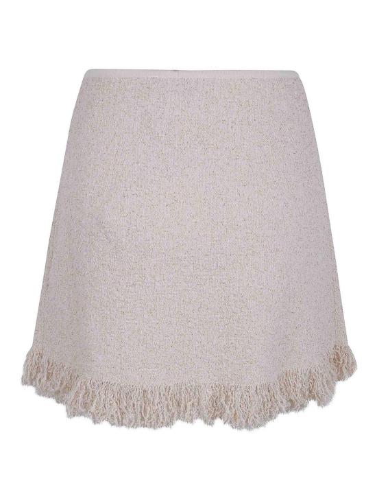 25FW 엘리자베타프랜치 미디 스커트 GK32R62E2193 WHITE - ELISABETTA FRANCHI