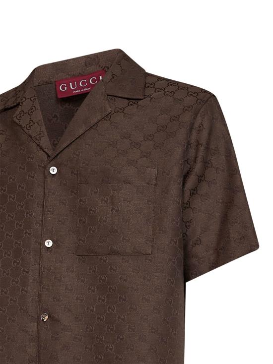 26FW 구찌 셔츠 794907ZAM7G2063 BROWN - GUCCI