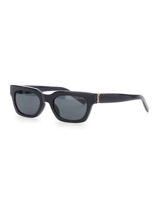 26FW 생로랑 카산드라 SL M175 렉탱귤러 선글라스 A003E3 BLACK
