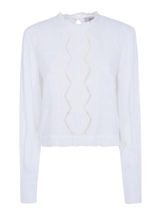 26FW 트윈셋 블라우스 262TP225000059 WHITE