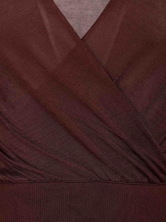 26FW 셀프 포트레이트 바디수트 티셔츠 PF26052BSBRBROWN - SELF PORTRAIT