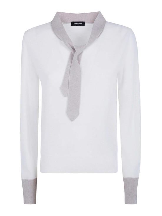 26FW 안네클레르 탑 D1869857730 White