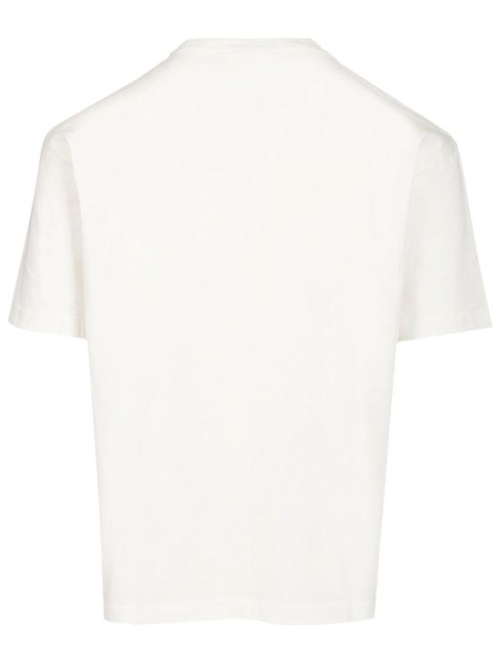 26FW 드롤드무슈 반팔 티셔츠 LTS324CO311OW White - DROLE DE MONSIEUR