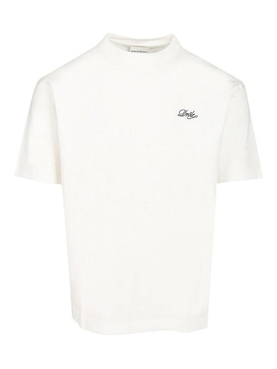 26FW 드롤드무슈 반팔 티셔츠 LTS324CO311OW White