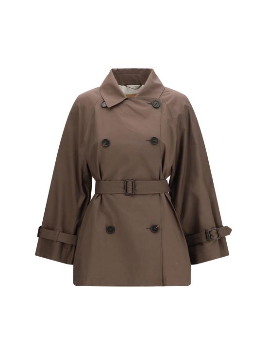 26SS 막스마라 트렌치 코트 2619021114600 BROWN - MAX MARA