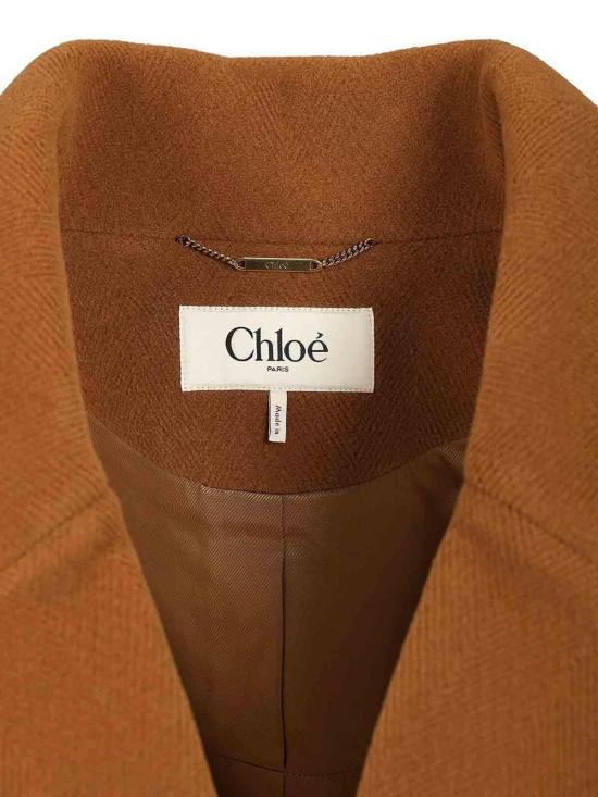 26FW 끌로에 숏팬츠 CH26AMA06077212 Brown - CHLOE