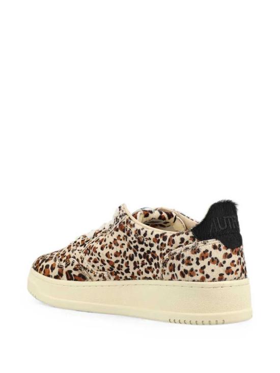 26FW 오트리 메달리스트 로우 레더 스니커즈 AULWJA04 ANIMAL PRINT - AUTRY