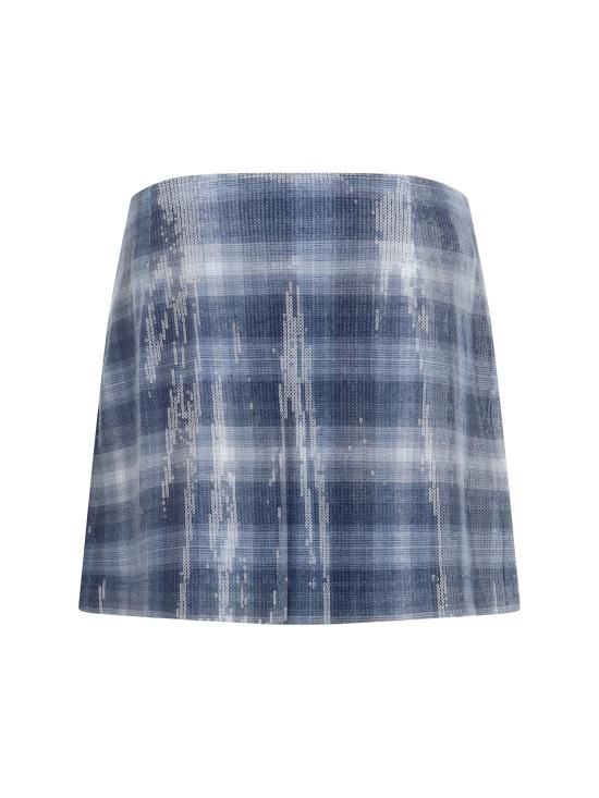 26FW 핑코 스커트 107197A3FD BLUE - PINKO