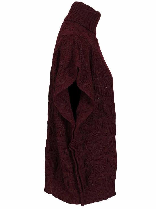 26FW 에트로 탑 WRKE0410AU12AR0369 Dark Red - ETRO