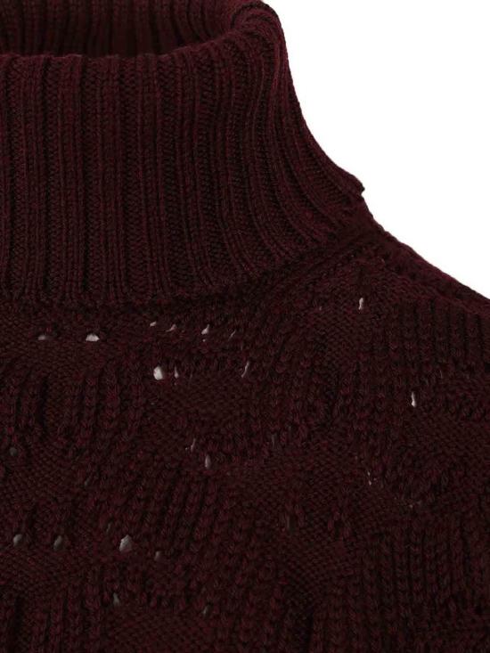 26FW 에트로 탑 WRKE0410AU12AR0369 Dark Red - ETRO