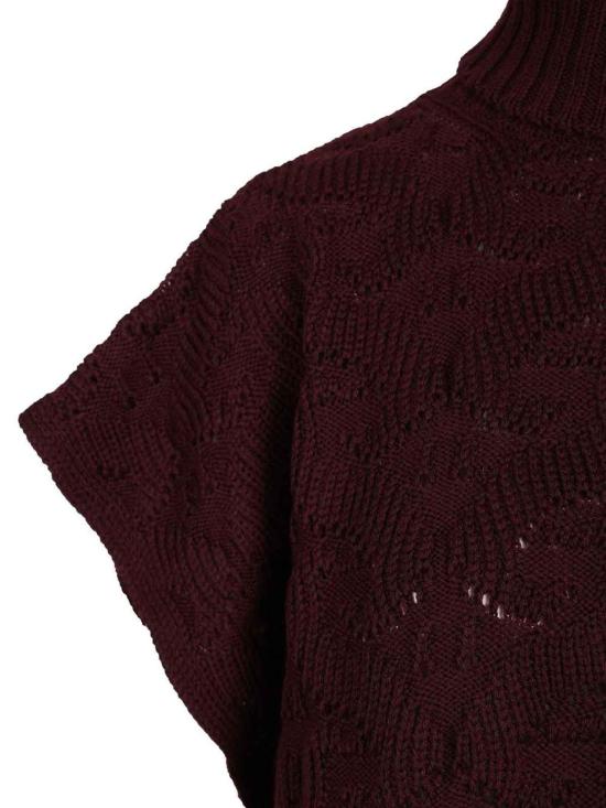 26FW 에트로 탑 WRKE0410AU12AR0369 Dark Red - ETRO