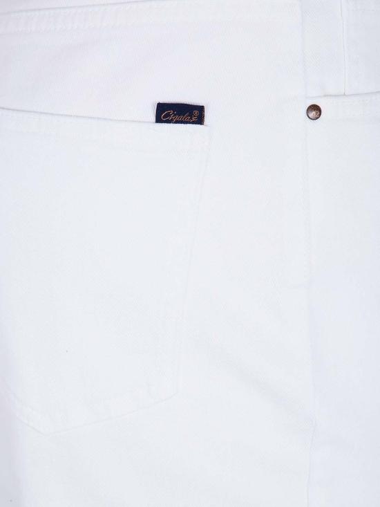 25FW 시갈라스 스트레이트 팬츠 29137TDRS11001 White - CIGALA'S