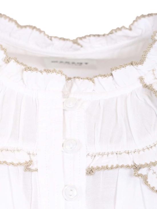 26FW 이자벨마랑에뚜왈 블라우스 25AHT0681FBB3J04E20WH WHITE - ISABEL MARANT ETOILE
